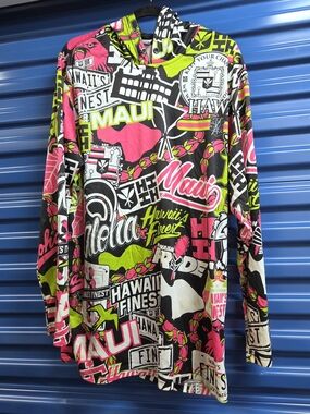Hawaii's Finest Maui Strong Hooded Shirt